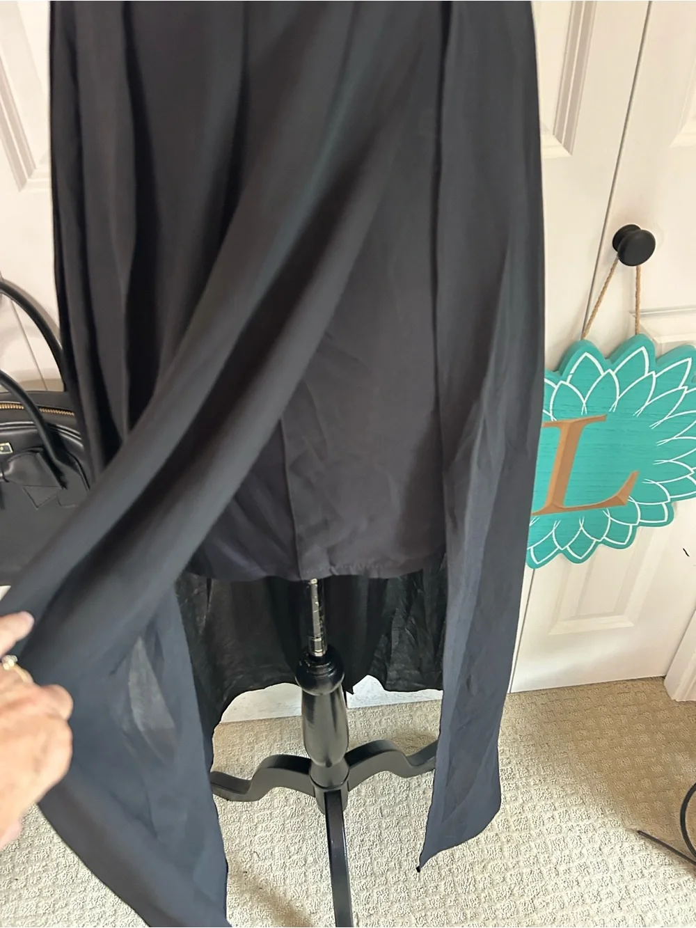 ✨DP Fashion Romantic B&W Layered Maxi Dress - Built-In Bra & Short skirt XS - Picture 2 of 15